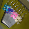 Dice earrings